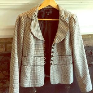 Nine West Houndstooth Jacket